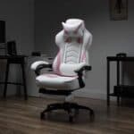 White Gaming Chair: White Video Gaming Chairs